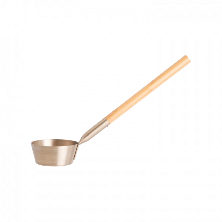 Juego de cubo y cucharón SAUFLEX 5 l, dorado