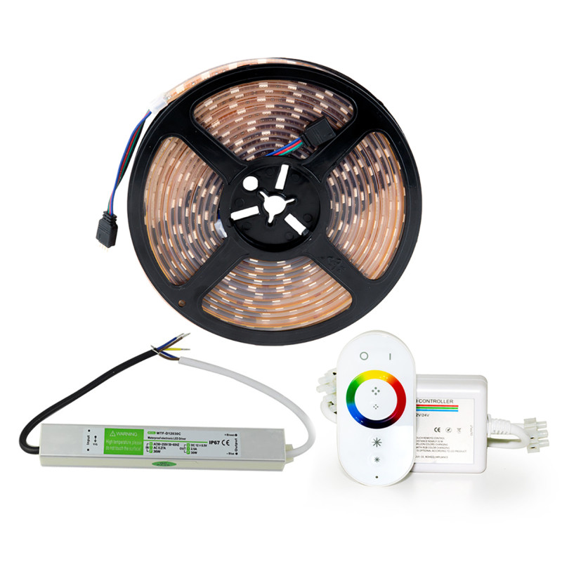 Conjunto LED RGB SAUFLEX 5050 LUX 14,7 W/m 60 LED/m Conjunto LED RGB SAUFLEX 5050 LUX 14,7 W/m 60 LED/m