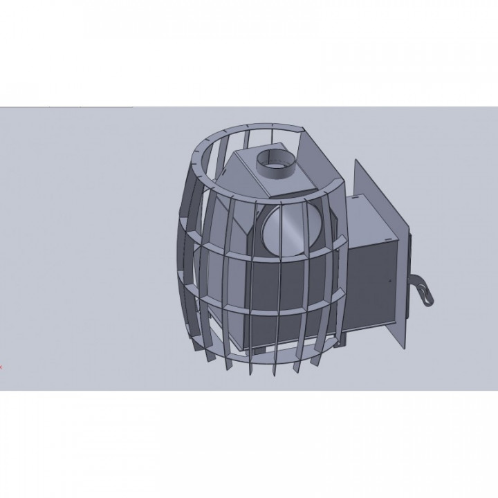Estufa de leña para sauna - TEPLODAR BARREL 16