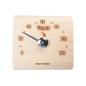 Termómetro para sauna de madera de aliso - 0