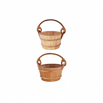 Cubos de madera SAWO 4 l