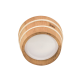 Cubo de madera SAWO con mango de madera 4 l, cedro