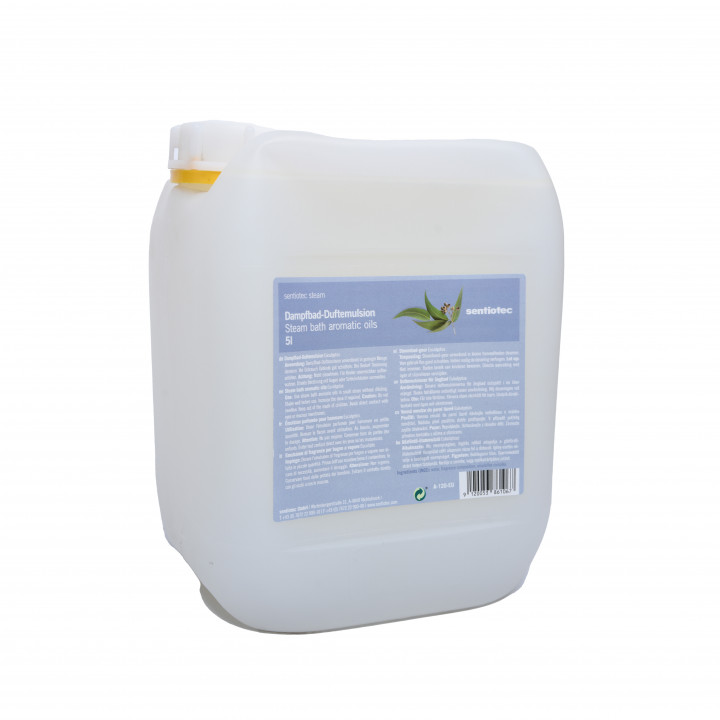 SENTIOTEC aroma concentrado para sauna de vapor, eucalipto 5 l