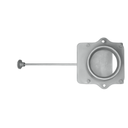 Compuerta cortahumos de hierro fundido F115  Compuerta cortahumos de hierro fundido F115