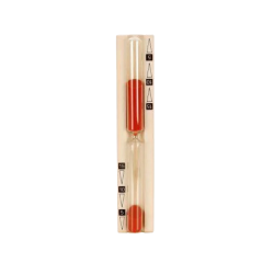 Reloj de arena para sauna - 15 min, rojo 