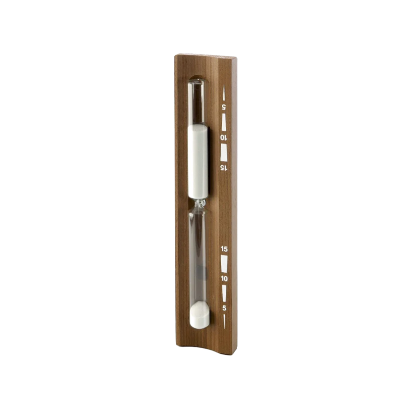 Reloj de arena para la sauna - 15 min, árbol termo