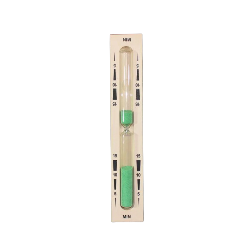 Reloj de arena para sauna - 15 min, verde