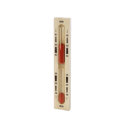 Reloj de arena para sauna - 30 minutos, rojo 