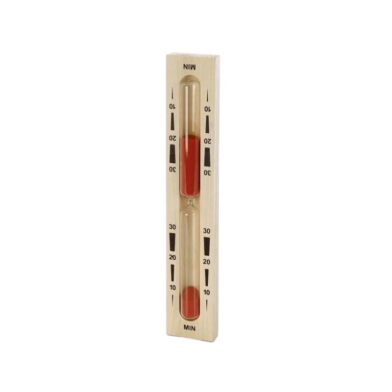 Reloj de arena para sauna - 30 minutos, rojo