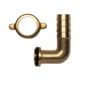 Repuestos - Conector de manguera Harvia de 90 grados Thermo Legend