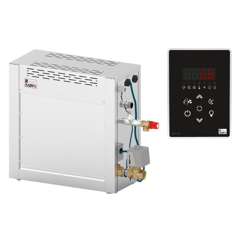 Generador de vapor SAWO STN V2 con panel de control
