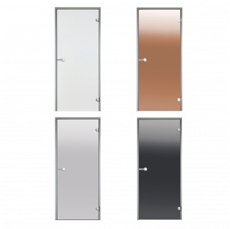 Puertas de cristal HARVIA para salas de vapor y sauna 8x19