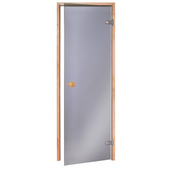 Puertas estándar para sauna, 70 x 190, Aliso, Gris