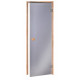 Puertas estándar para sauna, 70 x 190, Aliso, Gris