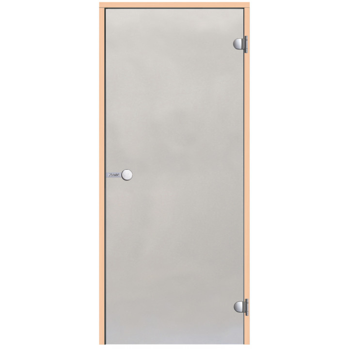 Puertas de sauna de cristal HARVIA 7x19, Aliso, Satín