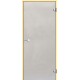 Puertas de sauna de cristal HARVIA 7x19, Álamo temblón, Satín