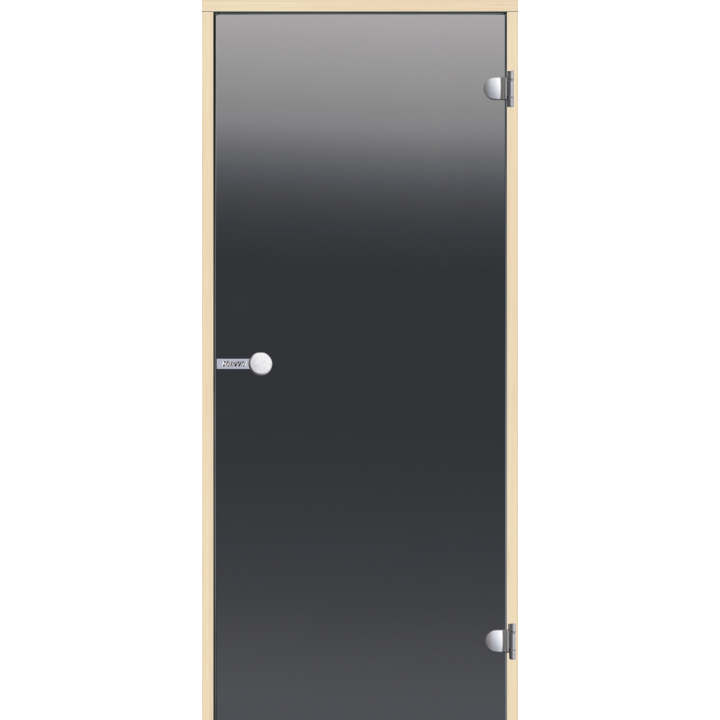 Puertas de sauna de cristal HARVIA 9x21, Pino, Gris
