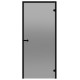 Puertas de sauna de cristal HARVIA 9x21 (marco de pino negro)