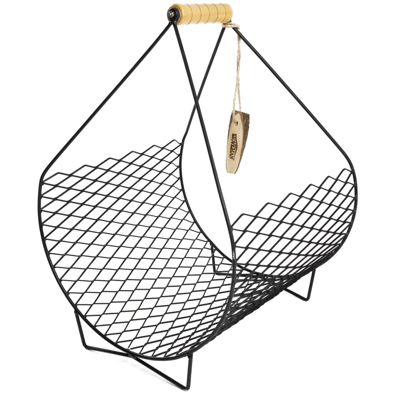 Cesta para leña STOVEMAN, grande