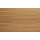 Revestimiento térmico de álamo STP, 15 x 90 mm, 6 uds., Clase A