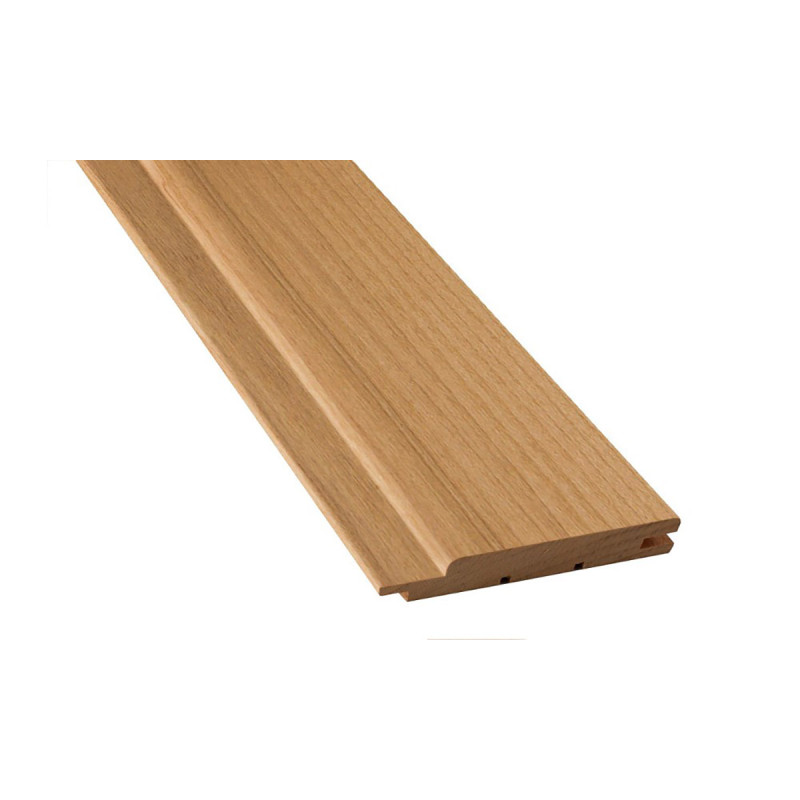 Revestimiento térmico de álamo STP, 15 x 90 mm, 6 uds., Clase A