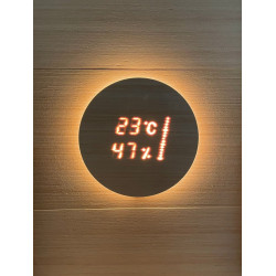 Termómetro - higrómetro y reloj de arena electrónico - CARIITTI ASPECTU 