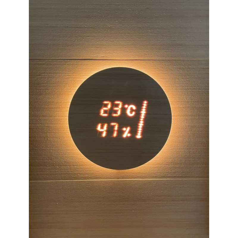 Termómetro - higrómetro y reloj de arena electrónico - CARIITTI ASPECTU