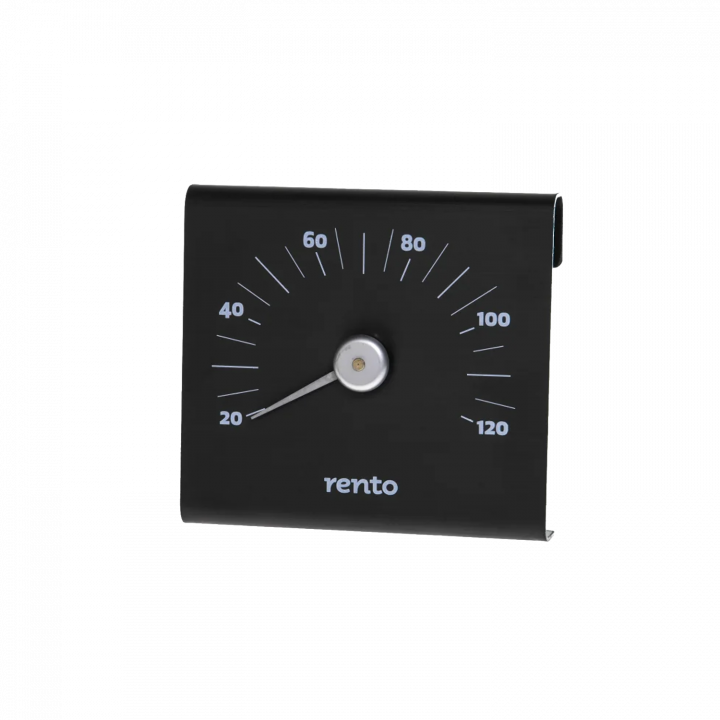 Termómetro - RENTO, negro