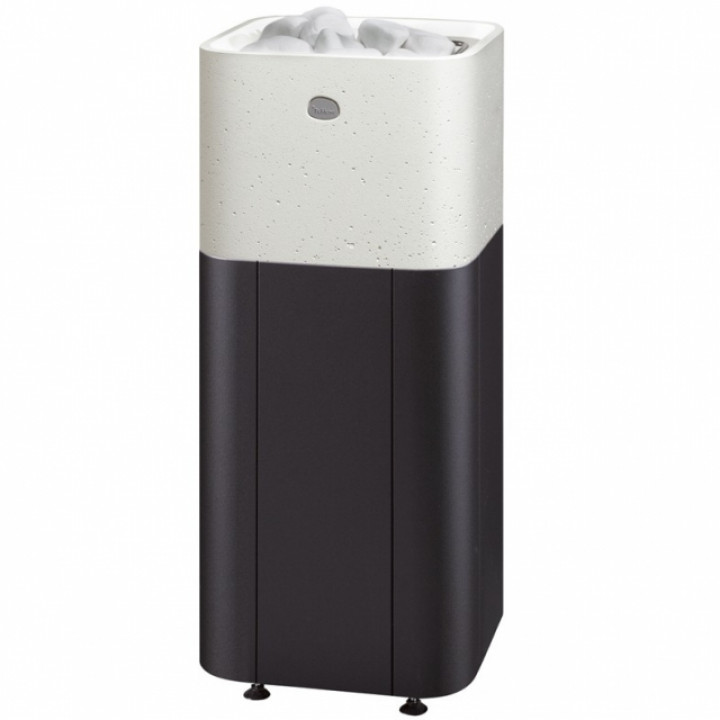 Calentador eléctrico para sauna TULIKIVI KUURA 2 integrado, con panel de control.