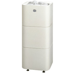 Calentador de sauna eléctrico TULIKIVI KUURA 2, blanco, sin panel de control  Calentador de sauna eléctrico TULIKIVI KUURA 2, blanco, sin panel de control
