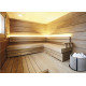 Calentador de sauna eléctrico TULIKIVI NAAVA RIGATA con panel de control
