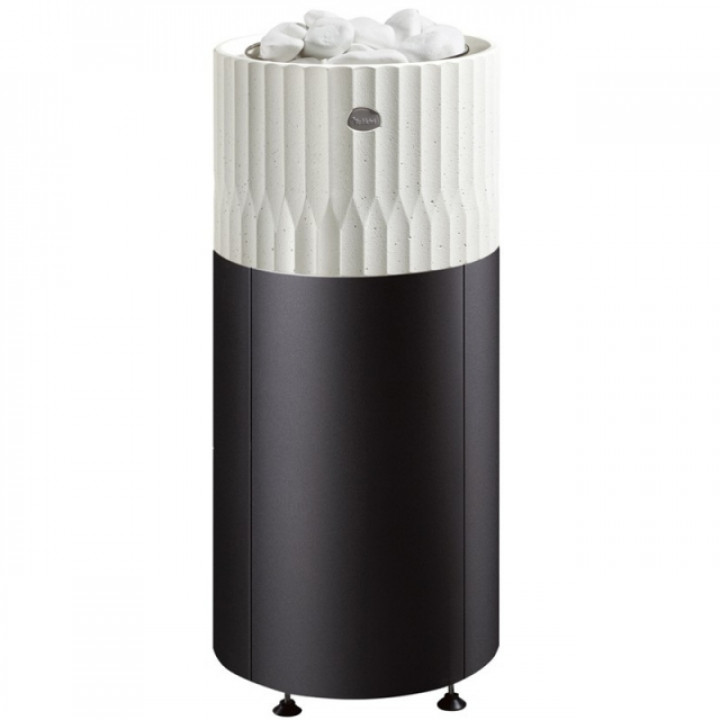 Calentador eléctrico para sauna TULIKIVI RIITE integrado, con panel de control.