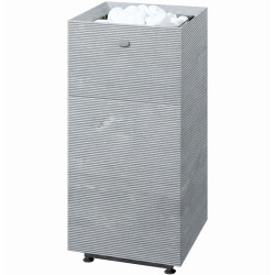 Calentador de sauna eléctrico TULIKIVI TUISKU RIGATA con panel de control  Calentador de sauna eléctrico TULIKIVI TUISKU RIGATA con panel de control