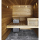 Calentador de sauna eléctrico TULIKIVI TUISKU TBH con panel de control