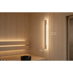 Iluminación de sauna Tylo, E28 