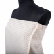 Delantal de sauna para mujer - LINO, bordado
