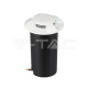 Bañador de suelo LED 1W Blanco 4 vías 3000K