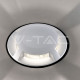Bañador de suelo LED 1W Blanco 4 vías 3000K