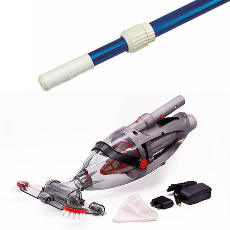 Kit de limpieza de piscinas, con bomba