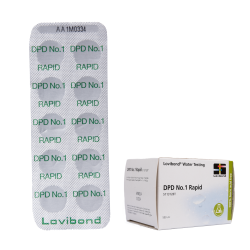 Tabletas para análisis de agua DPD 1, determinación de cloro, 10 tabletas  Tabletas para análisis de agua DPD 1, determinación de cloro, 10 tabletas