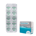 Tabletas para análisis de agua Phenolred Rapid, para determinación del pH, 10 tabletas - 0