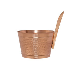 Sauna cubo de cobre Natura con asa  Sauna cubo de cobre Natura con asa