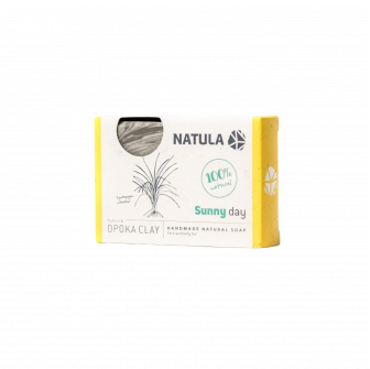 Jabón facial y corporal NATULA con roca de opoka y limoncillo 100 g
