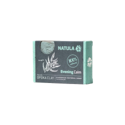 Jabón facial y corporal NATULA con roca de opoka y eucalipto 100g 