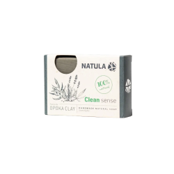 Jabón facial y corporal NATULA con roca de opoka y semillas de cáñamo 100 g 