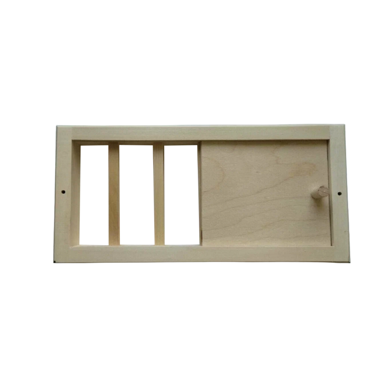 Rejilla de ventilación con compuerta