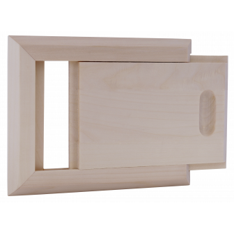 Rejilla de ventilación de madera Harvia, álamo temblón