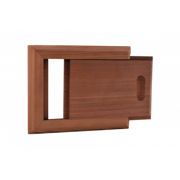 Rejilla de ventilación de madera Harvia, cedro