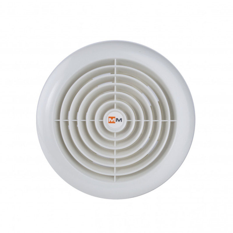 Ventilador de sauna MM-S con válvula de retención de 120 mm de diámetro