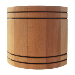 Ventilador de sauna MM-S con acabado de madera curvada d/100mm  Ventilador de sauna MM-S con acabado de madera curvada d/100mm